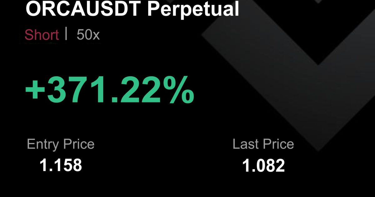 👍#ORCAUSDT İŞLEM SONUCU