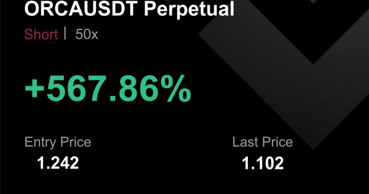 ORCAUSDT  İŞLEM SONUCU